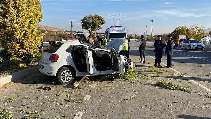 Elazığ'da ki kazadan acı haber geldi