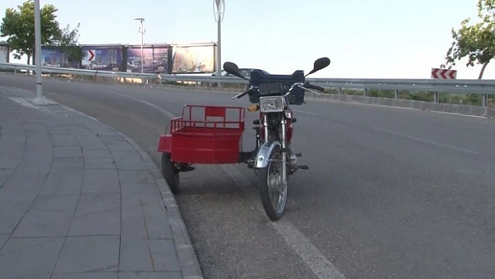 Elazığ'da sepetli motorsiklet devrildi: 5 yaralı