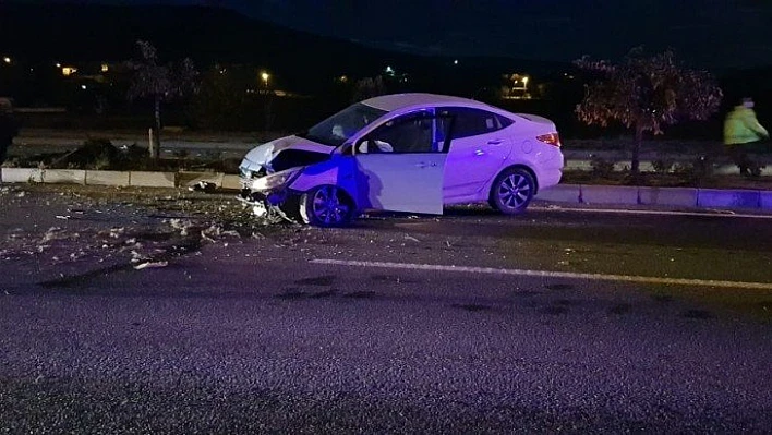 Elazığ'da Ticaret Borsası Başkanı Dumandağ kaza yaptı
