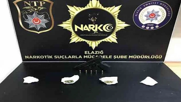 Elazığ'da uyuşturucuyla mücadele çalışmaları