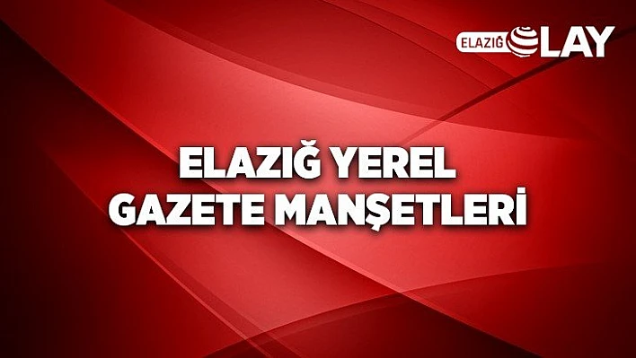 Elazığ Gazeteleri 17-04-2020