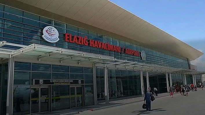 Elazığ Havalimanı Temmuz ayında rekor kırdı