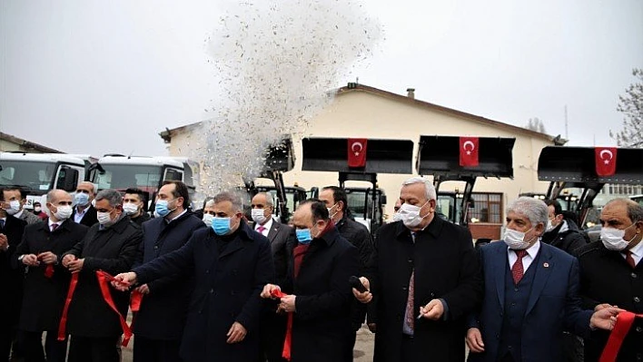 Elazığ İl Özel İdaresi araç filosuna 28 yeni araç kattı