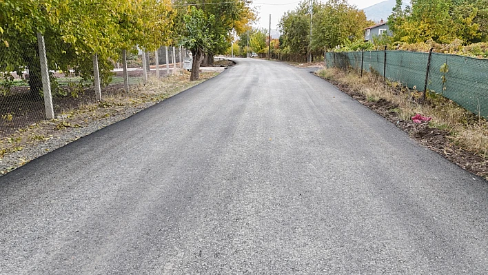 Elazığ İl Özel İdaresi'nden Çağlar Köyü'ne konforlu ulaşım