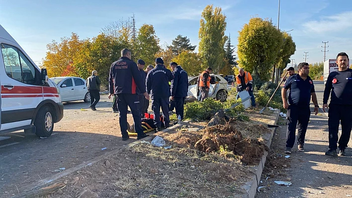Elazığ - Malatya karayolunda feci kaza