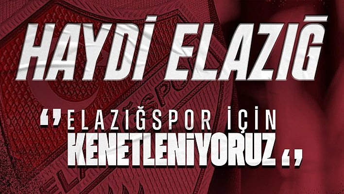 Elazığ TSO'dan Elazığspor'a destek kampanyası