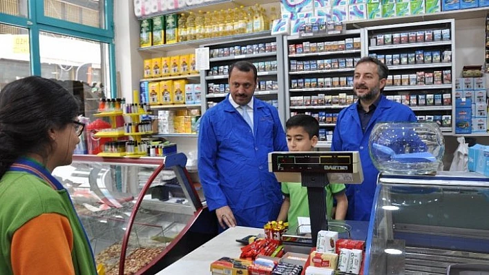 Elazığ'da 'Bakkalımıza Bakakalma' projesi