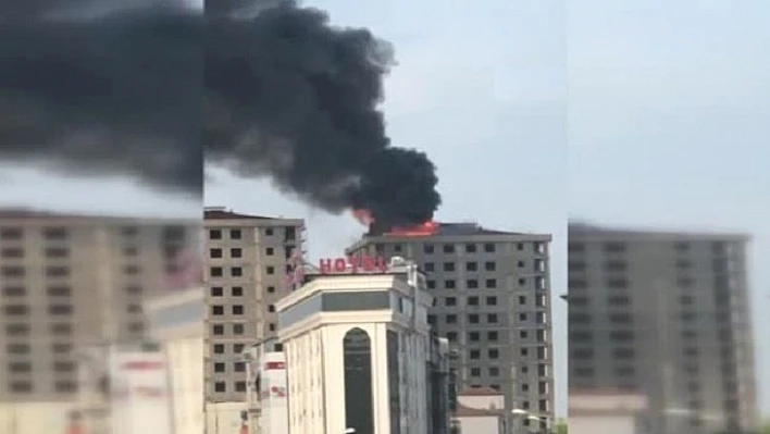 Elazığ'da korkutan yangın