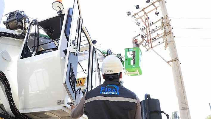 Fırat EDAŞ, hava koşullarına karşı bölgede tedbirleri artırdı