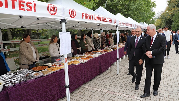 Fırat Üniversitesinde öğrenciler yararına hayır kermesi düzenlendi