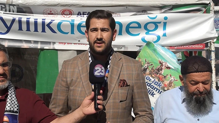 Gazze Direniş Platformu'nun nöbeti sürüyor