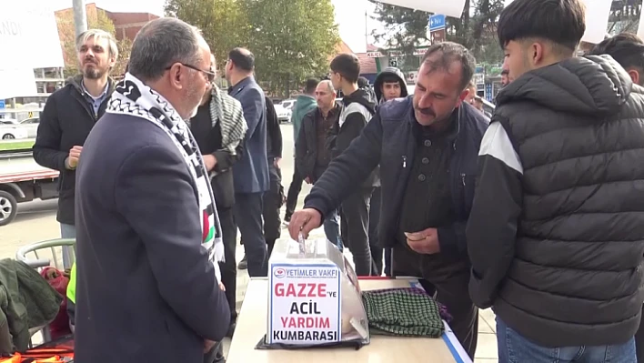 Gazze için yardımlar devam ediyor