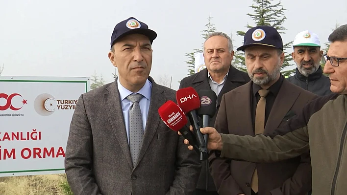 Harput'ta fidan dikildi