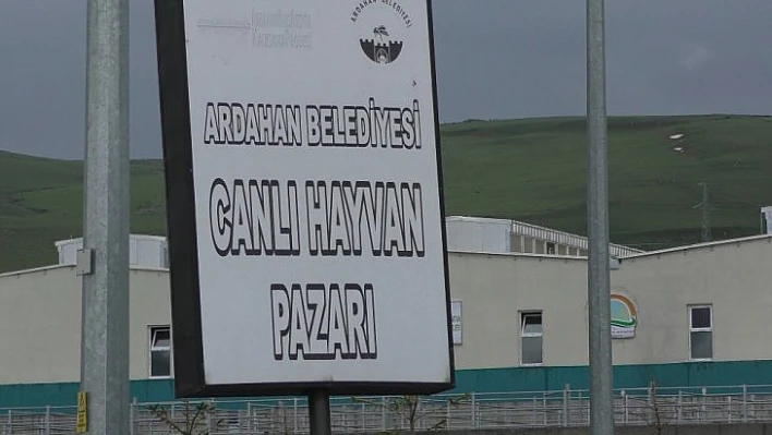 Ardahan'da hayvan pazarı karantinaya alındı