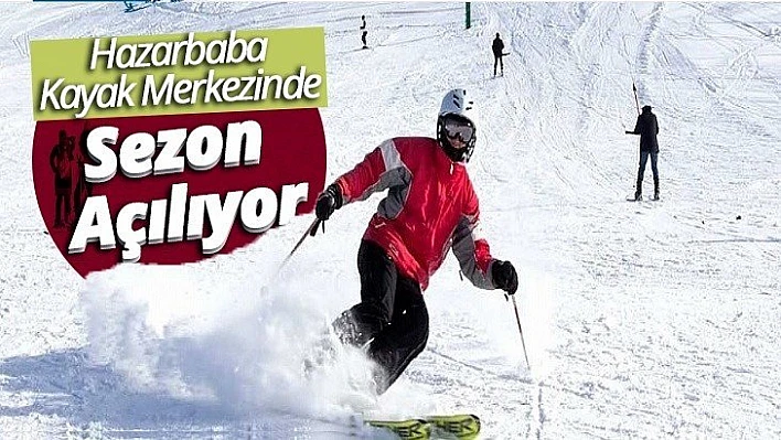Hazarbaba'da kayak sezonu açılıyor