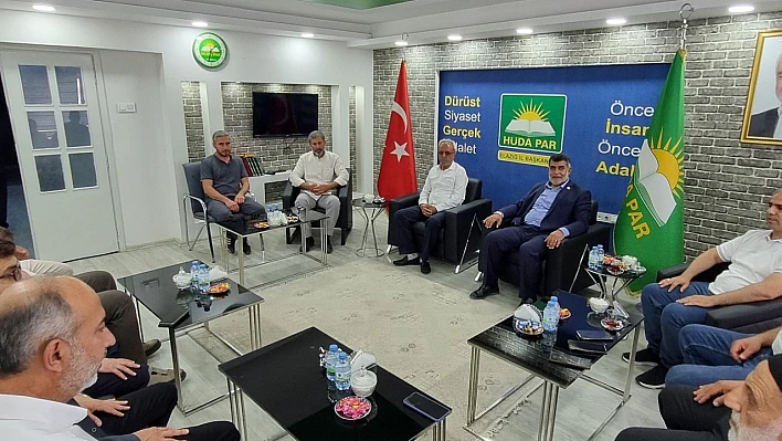 HÜDA PAR Elazığ İl Başkanlığı'nda bayramlaşma