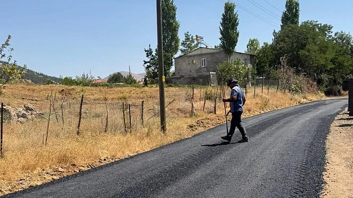 İl Özel İdaresi, yol çalışmalarına devam ediyor