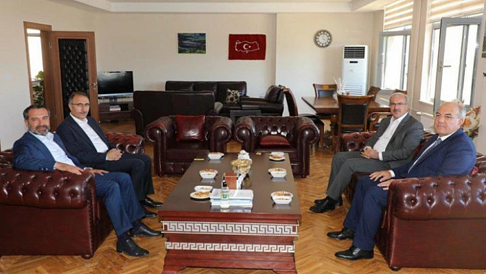 İl Protokolünden Rektör Prof. Dr. Peker'e Ziyaret