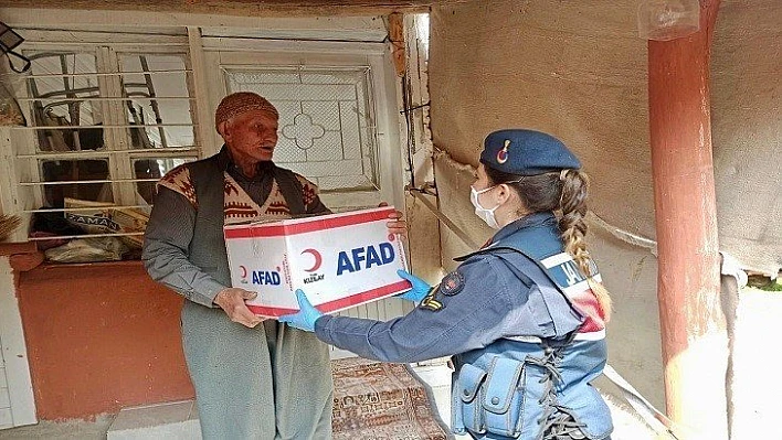 Jandarma Vatandaşı Yalnız Bırakmıyor