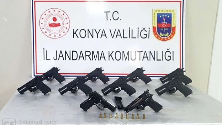 Jandarmadan kaçak silah operasyonu