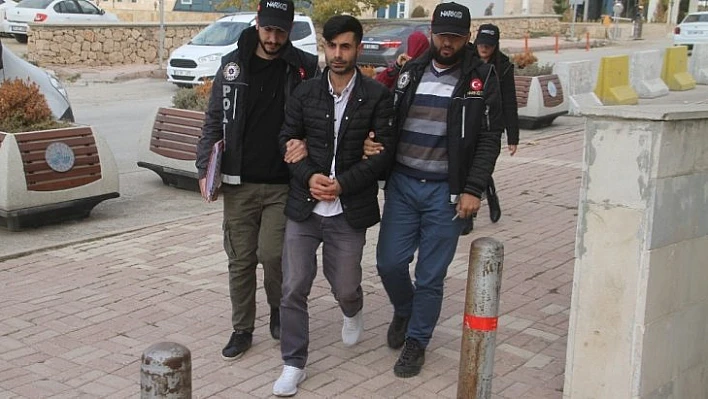 Uyuşturucuyla yakalanan şüpheli tutuklandı