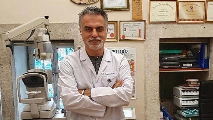 Koronavirüse karşı gözlük takın
