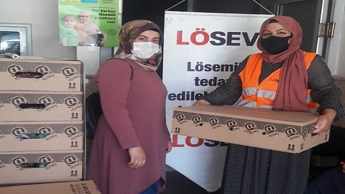 LÖSEV Et Yardımlarını Sürdürüyor
