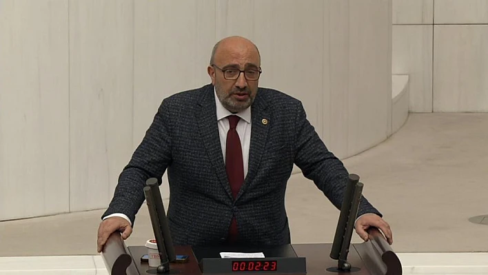 Milletvekili Açıkkapı, mecliste konuştu