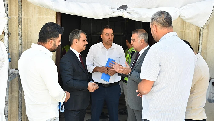 Milletvekili Keleş, Mekteb-i İdadi Binasında incelemelerde bulundu