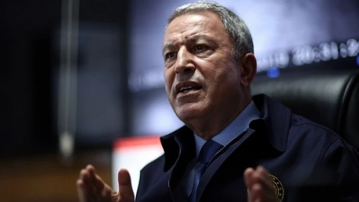 Milli Savunma Bakanı Akar'dan net Doğu Akdeniz mesajları