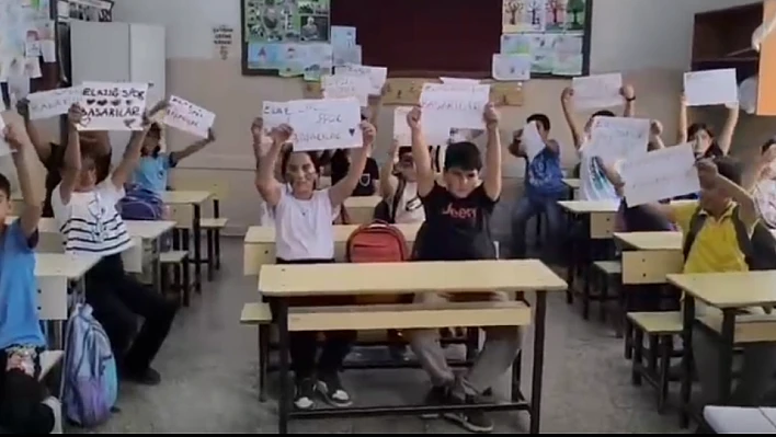 Minik Yüreklerden Elazığspor'a Destek: Mehmet Zeki İlköğretim Okulu'ndan Anlamlı Klip