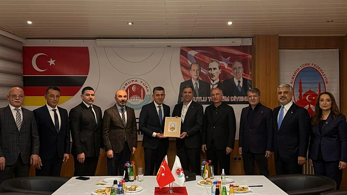 MKYK Üyesi Ömer Serdar'dan Avrupa Türk Federasyonu'na ziyaret