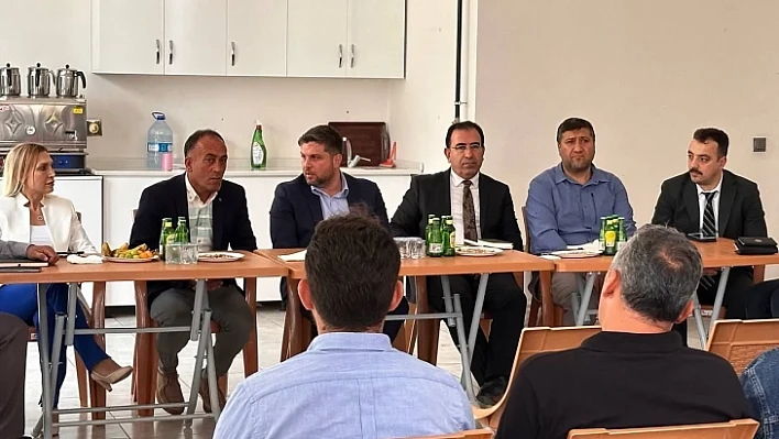 Nazırlı'dan Çelik'e hayırlı olsun ziyareti