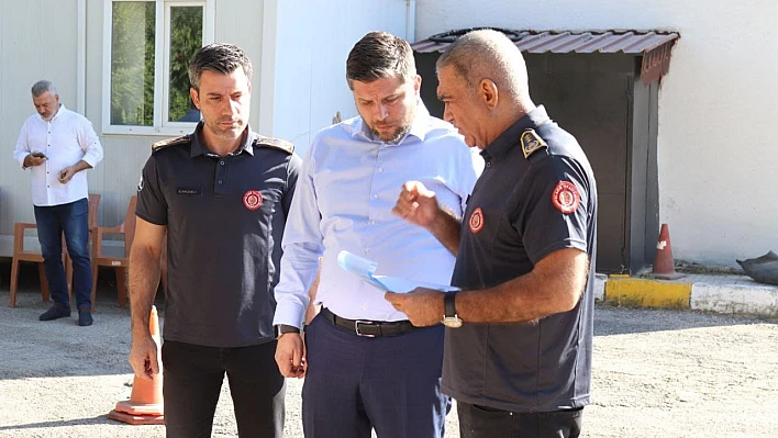 Nazırlı: İtfaiyecilerimiz için çalışmak onurdur