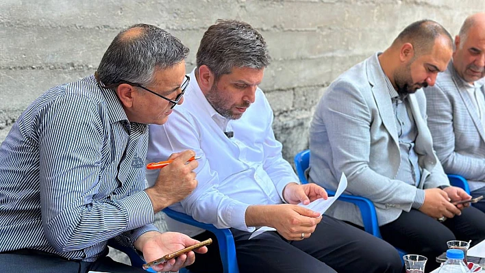 Nazırlı, Kovancılar'da bir dizi temaslarda bulundu