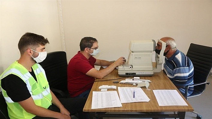 Özel İdare Personeli Sağlık Taramasından Geçirildi