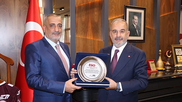 Özsal İnşaat'dan Başkan Alan'a ziyaret