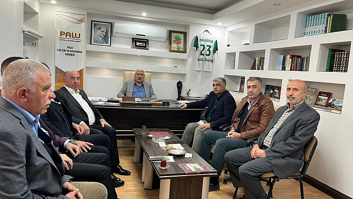 Palu Derneğinde görev dağılımı gerçekleşti