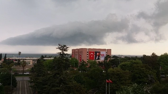 Samsun'da sağanak yağış