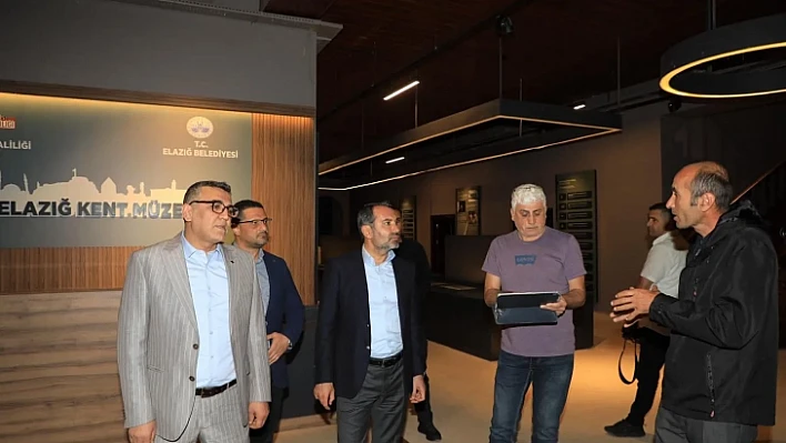 Şerifoğulları, Kent Müzesi'nde incelemelerde bulundu