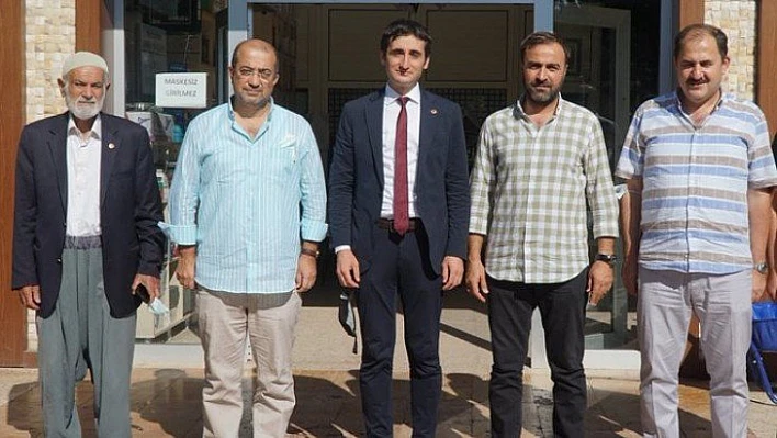 SP İl Başkanı Akın ziyaretlerini sürdürüyor
