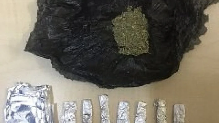 Şüphe üzerine durdurulan şahıslarda uyuşturucu yakalandı