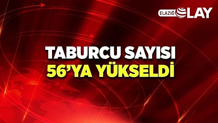 Taburcu sayısı 56'ya yükseldi