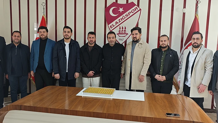 TSO Genç Girişimciler Kurulu'ndan Elazığspor'a anlamlı destek ziyareti