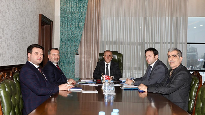 Vali Hatipoğlu başkanlığında Harput İmar Planı toplantısı