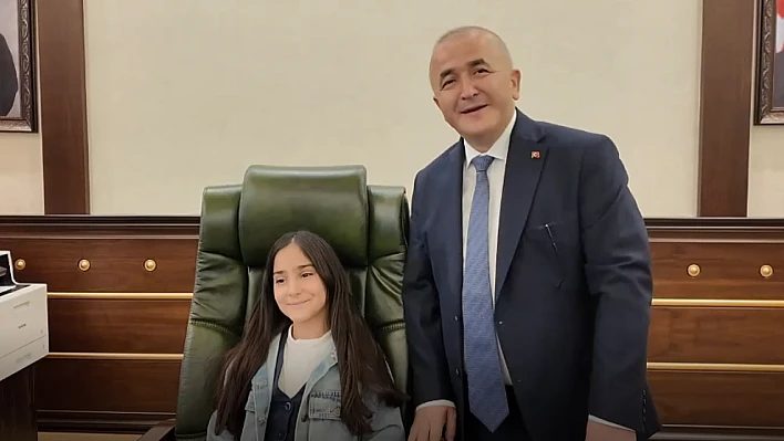 Vali Hatipoğlu, Küçük Eylül Mina'nın hayalini gerçekleştirdi