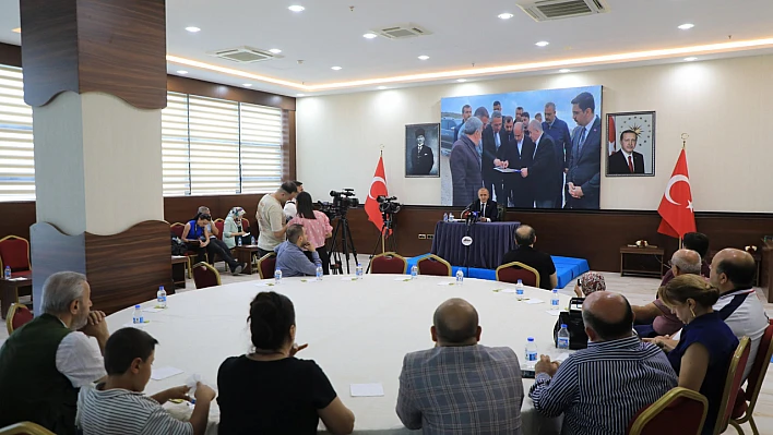 Vali Numan Hatipoğlu, görevdeki bir yılını değerlendirdi