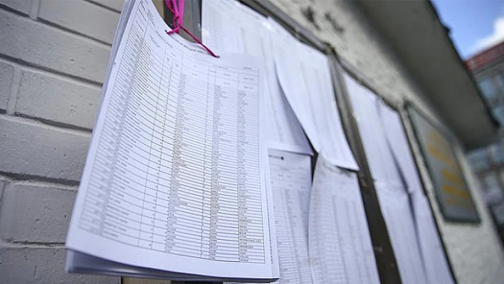 Yurt içi seçmen listeleri askıya çıkıyor! 