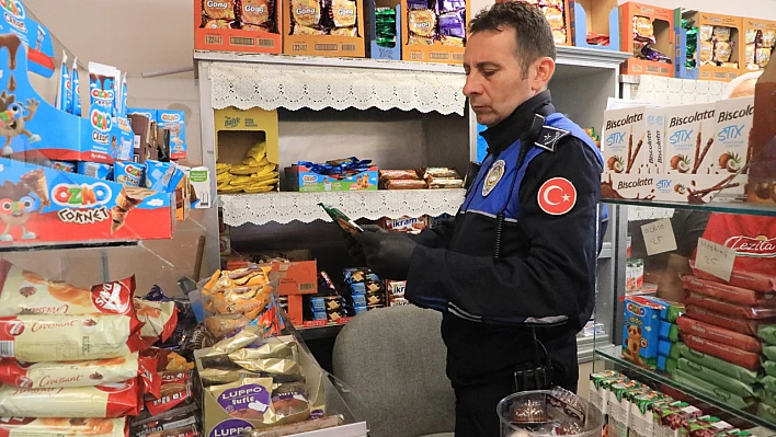 Zabıta ekiplerinden okul kantinlerine denetim