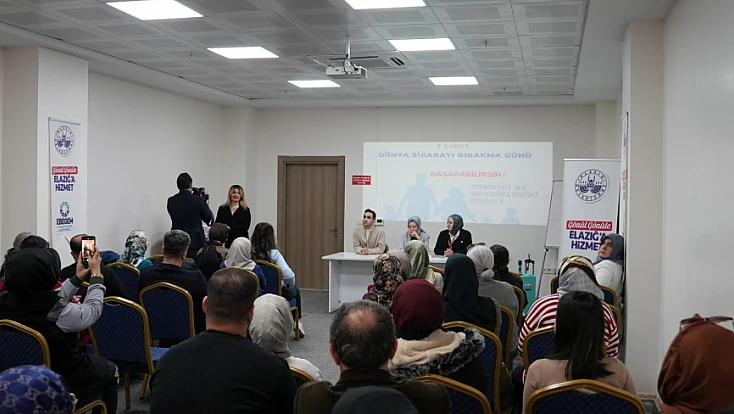 Elazığ Belediyesi’nden Dünya Sigarayı Bırakma Günü’nde farkındalık programı